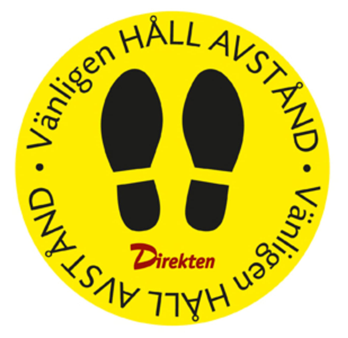 direkten hall avstand