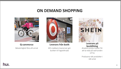 on demand shopping